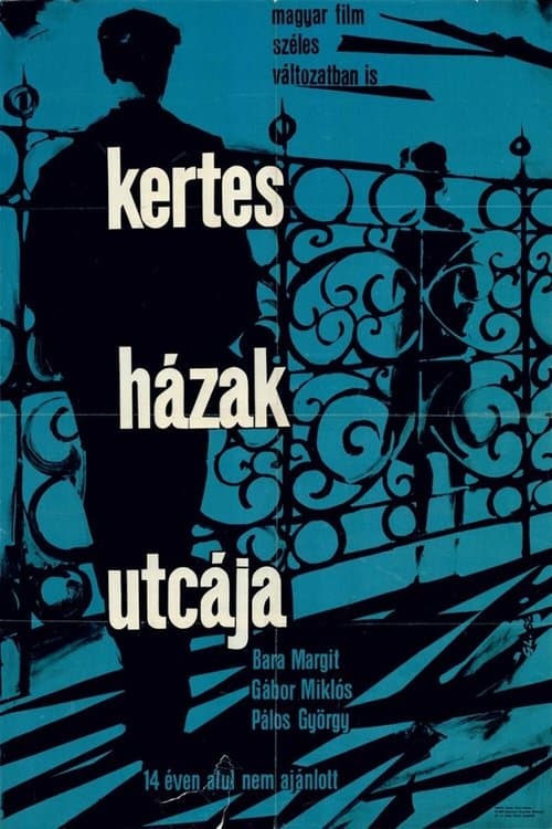 Kertes házak utcájaのポスター