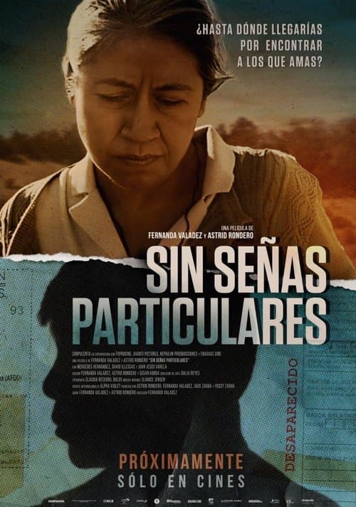 Sin Señas Particularesのポスター