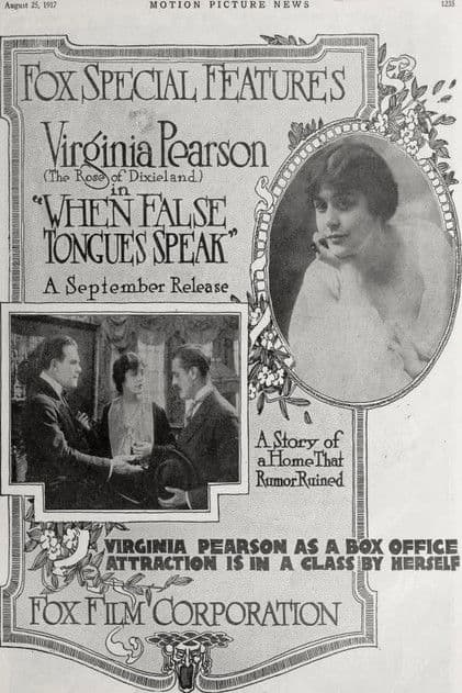 When False Tongues Speakのポスター