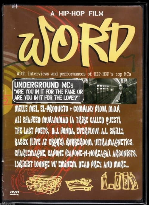 Word: A Hip-Hop Filmのポスター