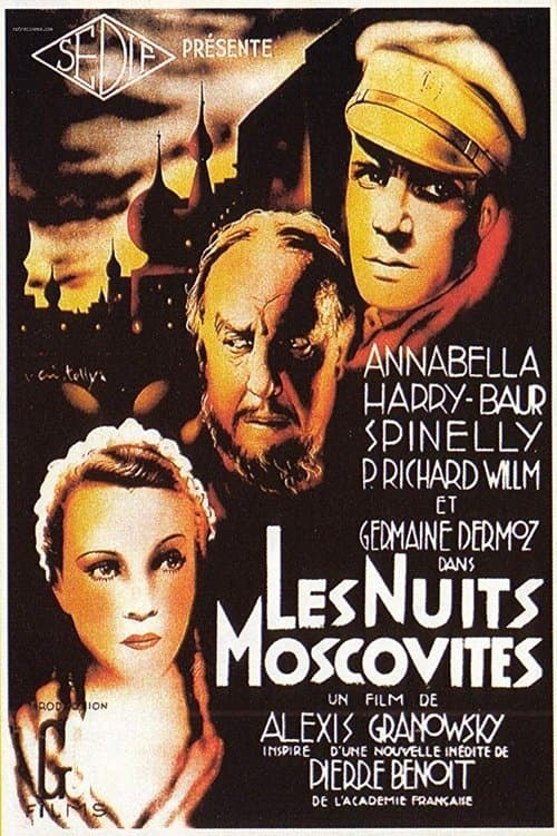Les Nuits moscovitesのポスター