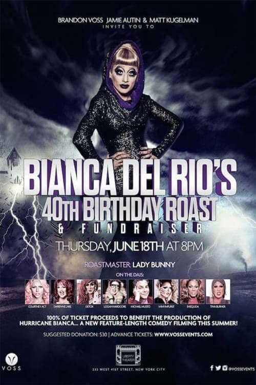 Bianca Del Rio Birthday Roastのポスター