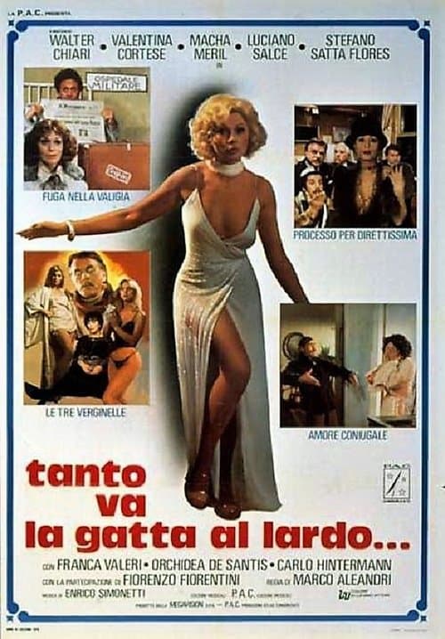 Tanto va la gatta al lardo...のポスター