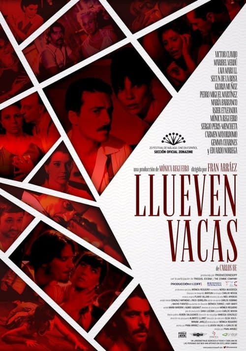 Llueven vacasのポスター