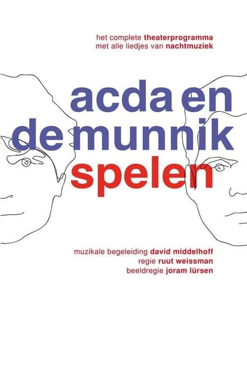 Acda & de Munnik: Spelenのポスター