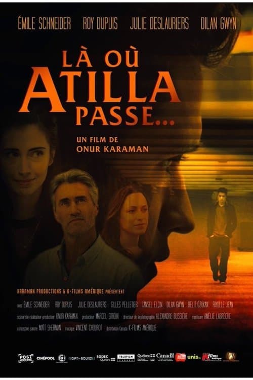 Là où Atilla passe...のポスター