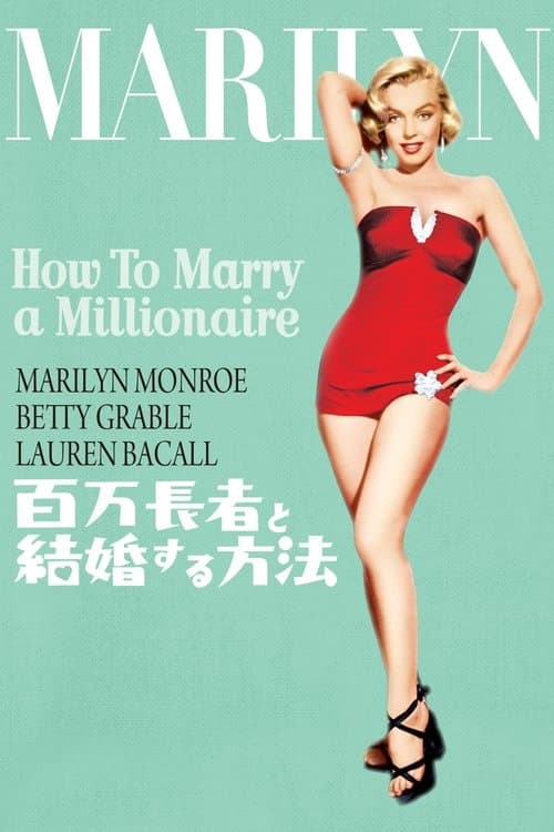 百万長者と結婚する方法のポスター
