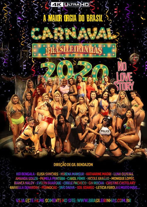 Carnaval Brasileirinhas 2020のポスター
