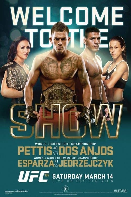 UFC 185: Pettis vs. Dos Anjosのポスター