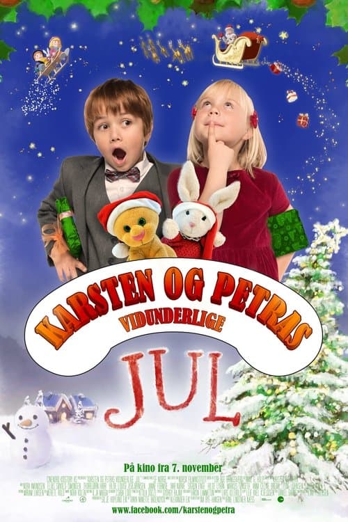 Karsten og Petras vidunderlige julのポスター