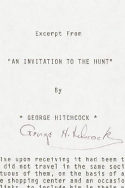 Une invitation à la chasseのポスター