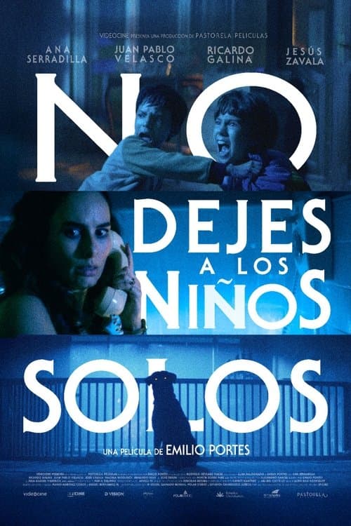 No dejes a los niños solosのポスター
