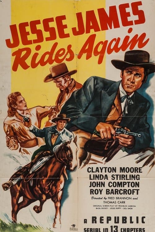 Jesse James Rides Againのポスター