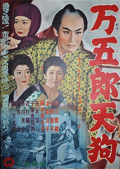 万五郎天狗のポスター