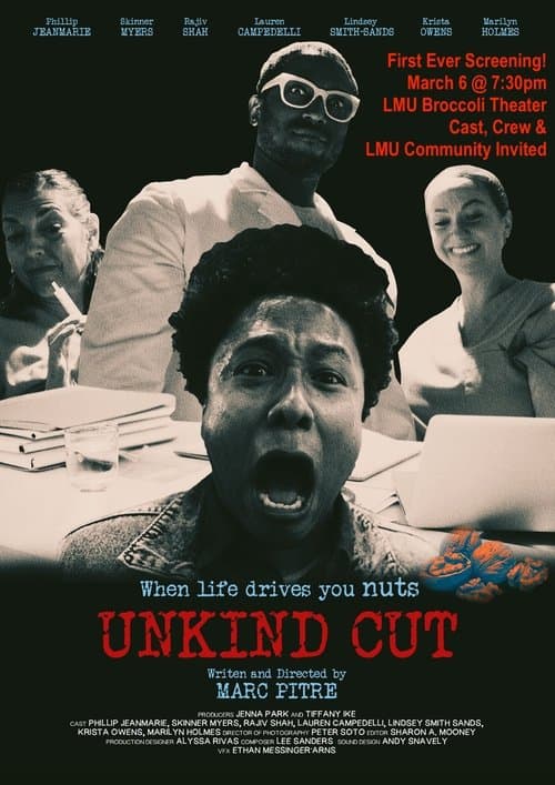 Unkind Cutのポスター