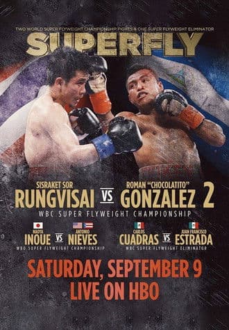 Srisaket Sor Rungvisai vs. Roman Gonzalez 2のポスター