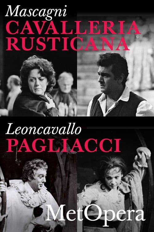 Cavalleria Rusticana/Pagliacciのポスター