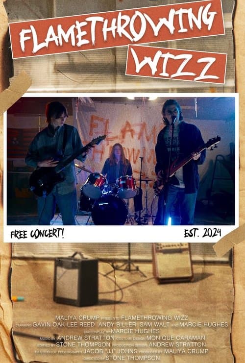 Flamethrowing Wizzのポスター
