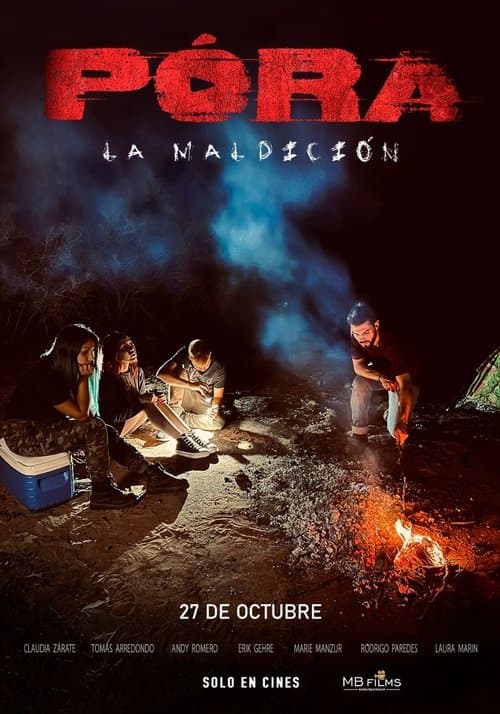 Póra: La maldiciónのポスター