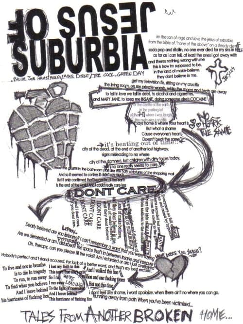 Green Day: Jesus of Suburbiaのポスター