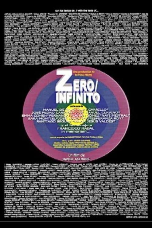 Zero/infinitoのポスター