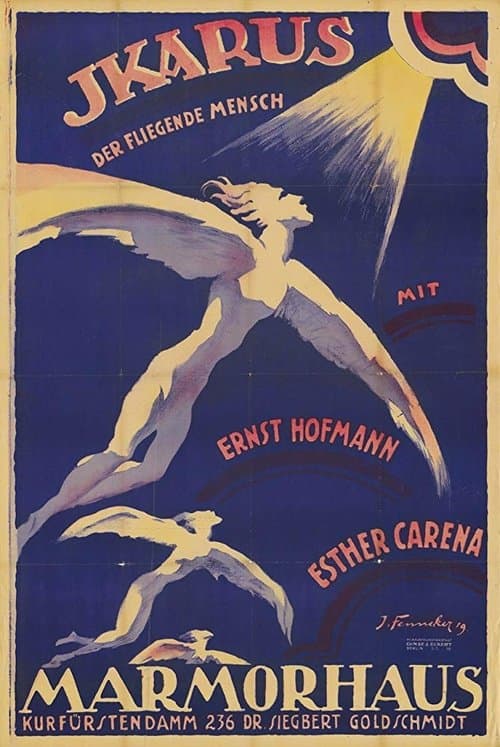 Ikarus, der fliegende Menschのポスター