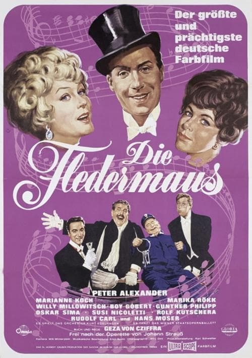 Die Fledermausのポスター
