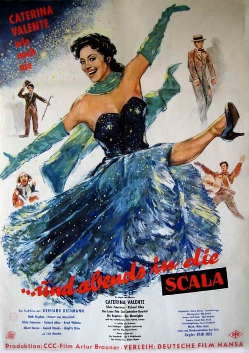 ...und abends in die Scalaのポスター