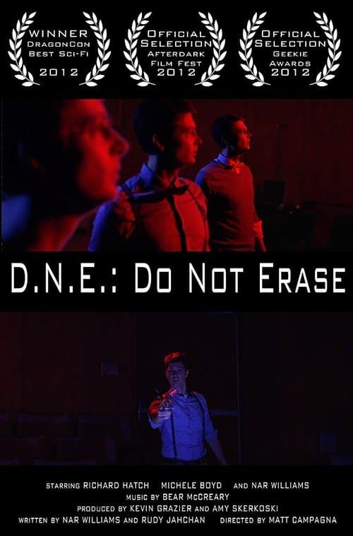 D.N.E.: Do Not Eraseのポスター