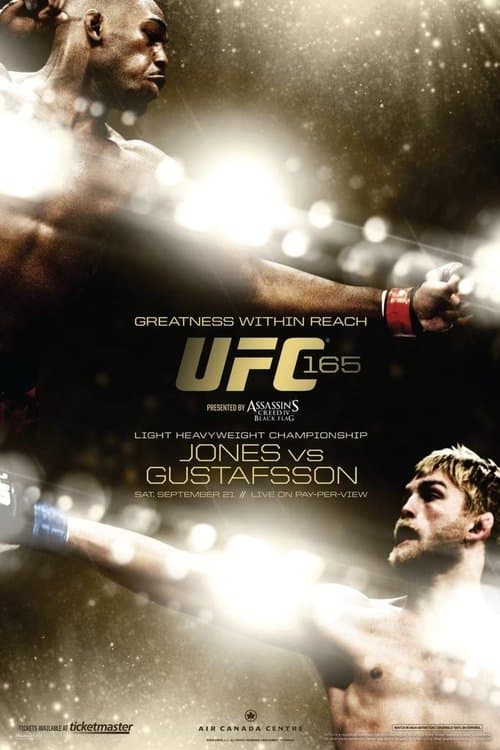 UFC 165: Jones vs. Gustafssonのポスター