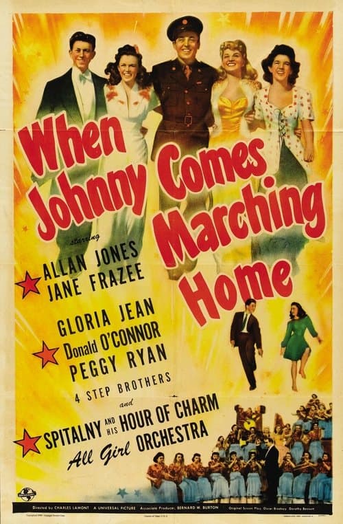 When Johnny Comes Marching Homeのポスター