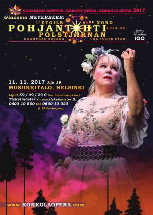 L'Etoile du Nord - Kokkola Operaのポスター