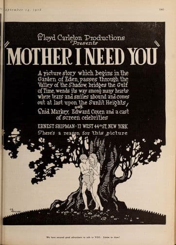 Mother, I Need Youのポスター
