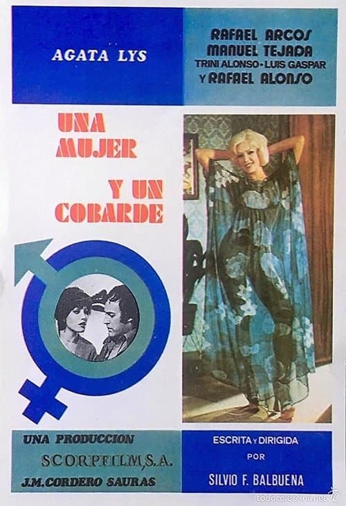 Una mujer y un cobardeのポスター