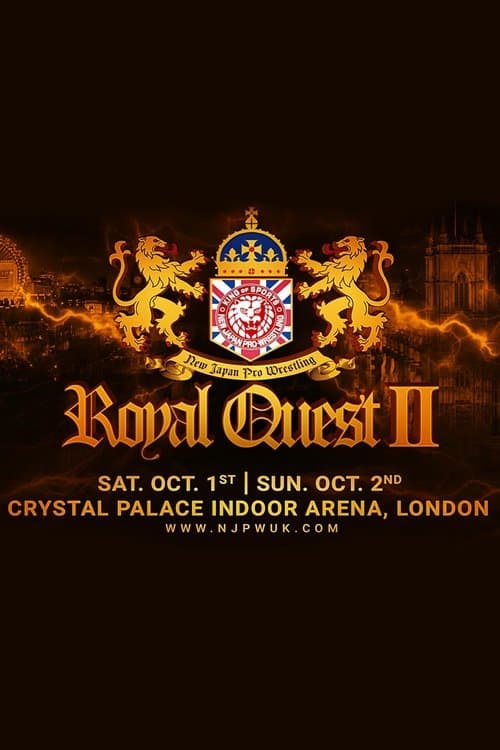 NJPW: Royal Quest II - Night 1のポスター