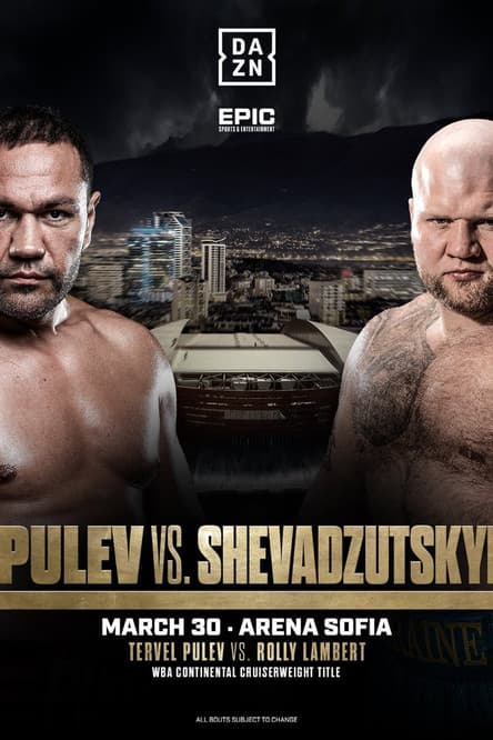 Kubrat Pulev vs. Ihor Shevadzutskyiのポスター