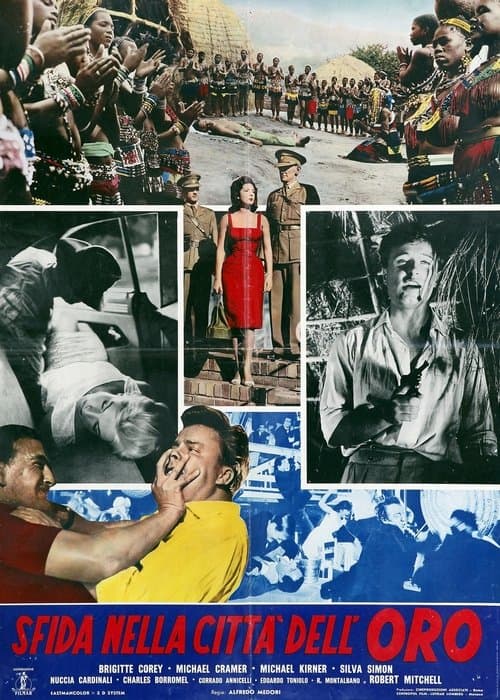 Sfida nella città dell'oroのポスター