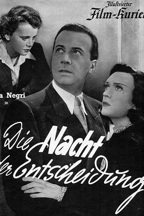 Die Nacht der Entscheidungのポスター