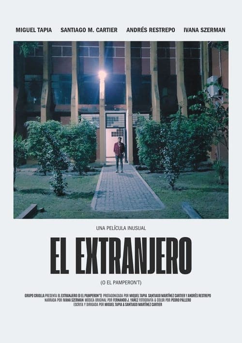 El extranjero (o El Pamperon't)のポスター