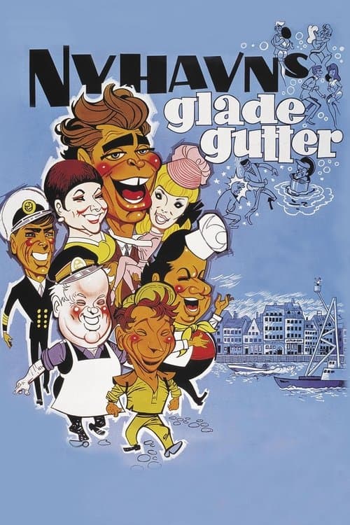 Nyhavns glade gutterのポスター