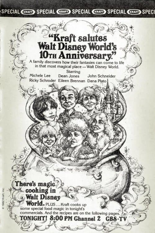 Kraft Salutes Walt Disney World's 10th Anniversaryのポスター