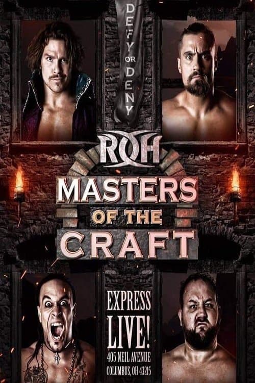 ROH: Masters of The Craftのポスター
