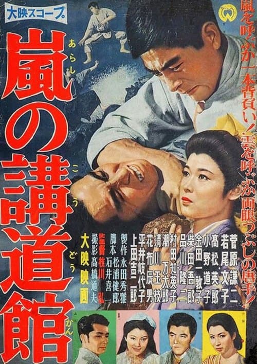 嵐の講道館のポスター