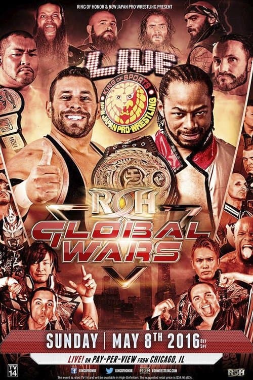 ROH & NJPW: Global Warsのポスター
