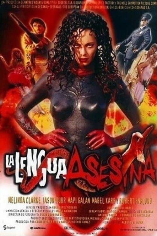 キラークィーン 舌を巻く女のポスター