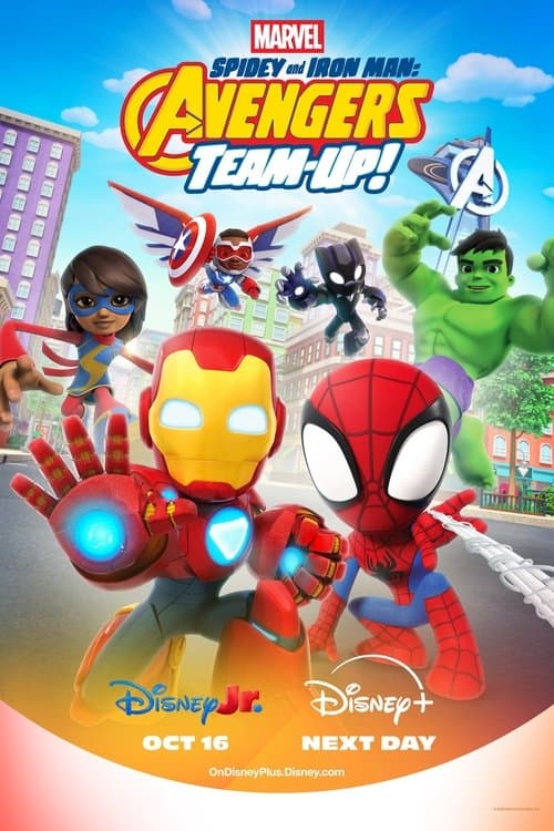 Spidey and Iron Man: Avengers Team Up!のポスター