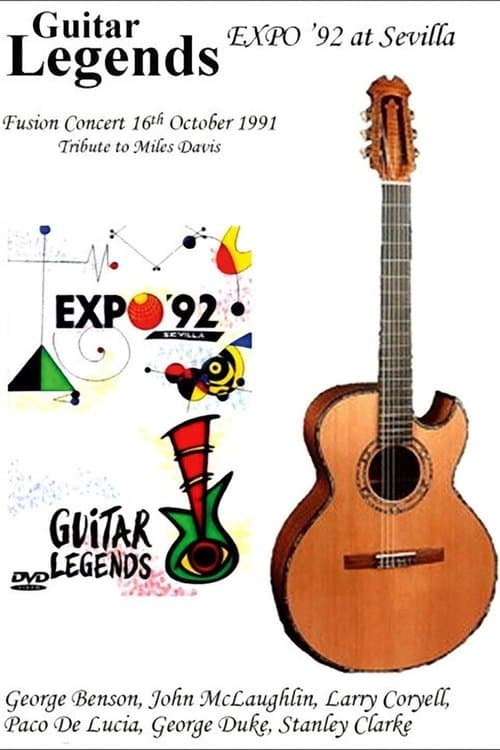 Guitar Legends EXPO '92 at Sevilla - The Fusion Nightのポスター