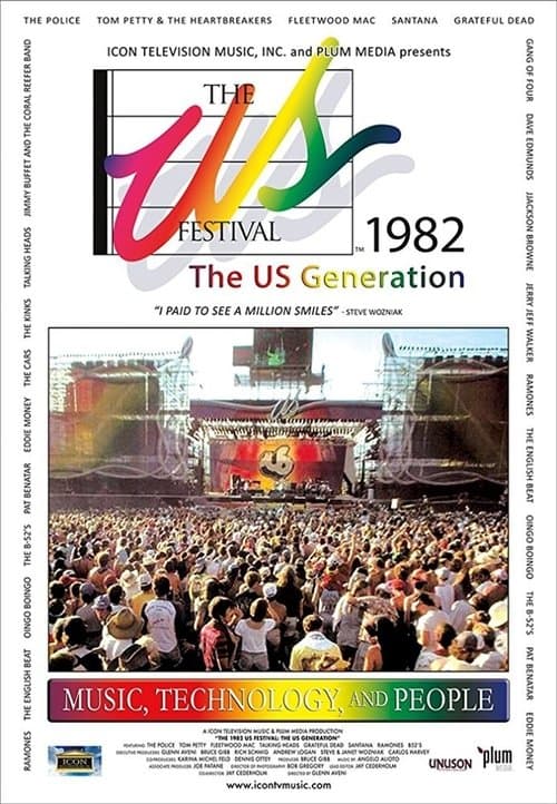 The US Festival 1982: The US Generation Documentaryのポスター