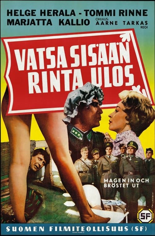 Vatsa sisään, rinta ulos!のポスター