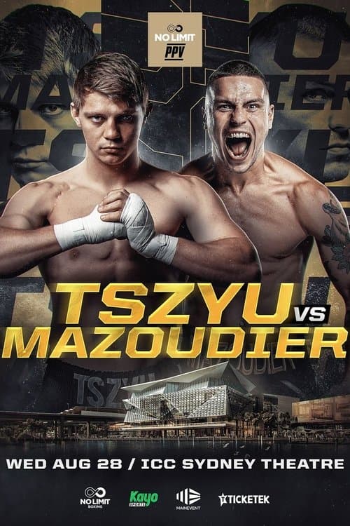 Nikita Tszyu vs. Koen Mazoudierのポスター